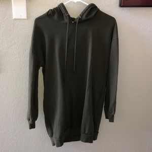 Hooded Sweater Dress